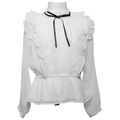 Bluse (Hvid) fra Lindex Kids Polyester