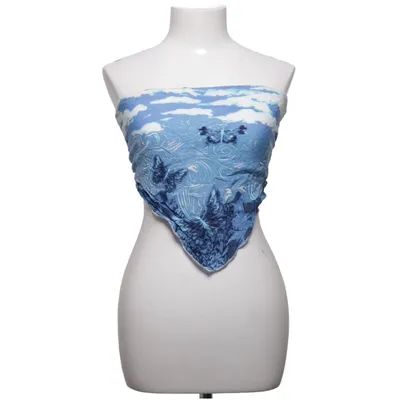 Crop top (Blå, Vit, Flerfärgad) från Free Style Viskos