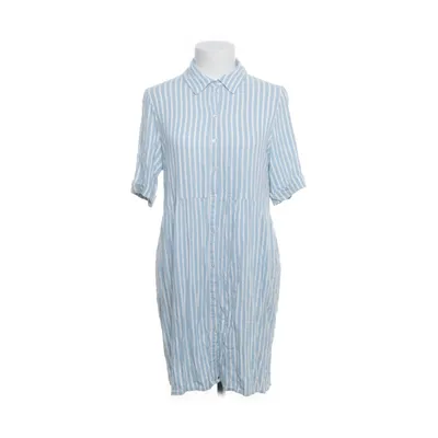 Skjortklänning (Vit, Blå) från Pigalle Viskos