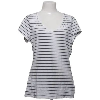 T-shirt (Wit, Blauw) van 365 Sunshine Katoen, Elastaan