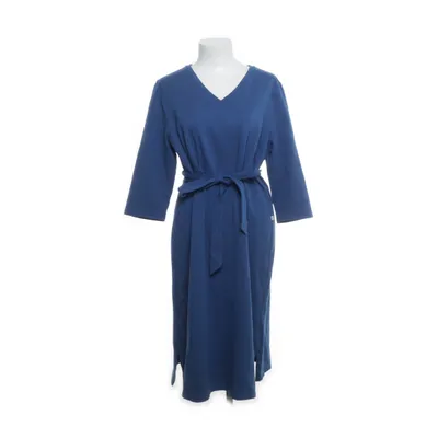 Dress (Blue) from Zusss Cotton, Elastane