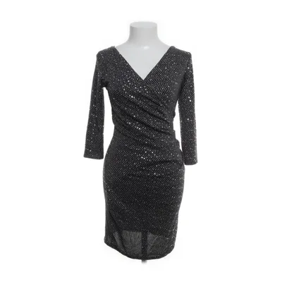 Cocktailkjole (Sort, Sølv) fra Sisters Point Elastan, Metallfiber, Nylon