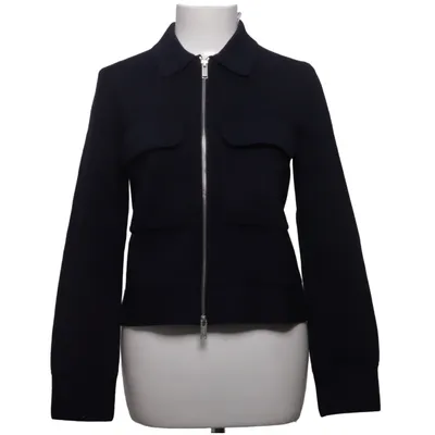 Jacka (Blå) från Arket Polyester, Ull