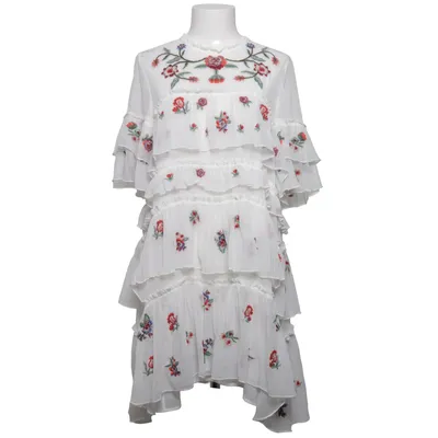 Robe (Blanc, Multicolore) de Zara Woman Polyester