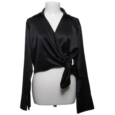 Blouse portefeuille (Noir) de Chiquelle Polyester