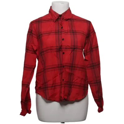 Flannel shirt (Red, Black) from Coldwater Creek Cotton, Silk
