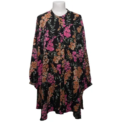 Jurk (Zwart, Meerkleurig) van Coop Polyester