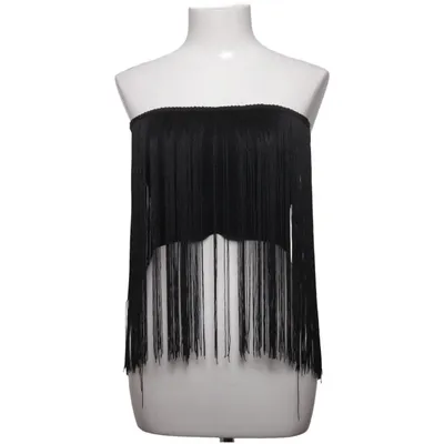 Top tube (Noir) de Zara Polyamide, Polyester, Viscose