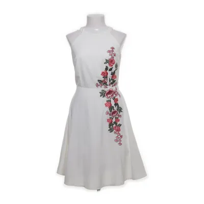 Robe (Blanc, Rouge, Vert) de Little Mistress Élasthane, Polyester