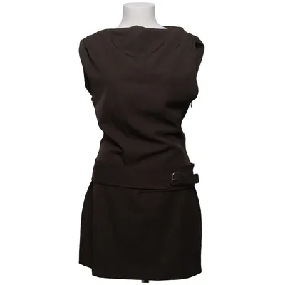 Jurk (Bruin) van Laagam Elastaan, Gerecycled polyester