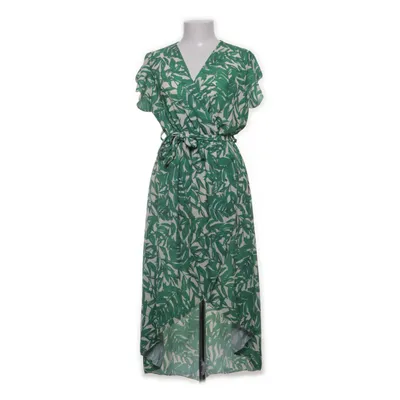 Wikkeljurk (Groen, Wit) Elastaan, Viscose