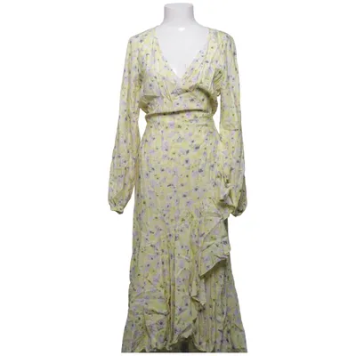Wrap dress (Yellow, Multicolored) from H&M Polyamide, Viscose