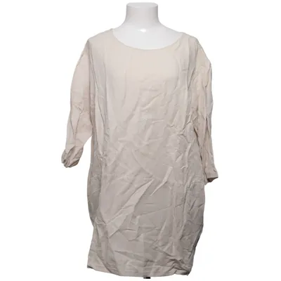 Blus (Beige) från MTWTFSS WEEKDAY Linne, Polyester, Silke
