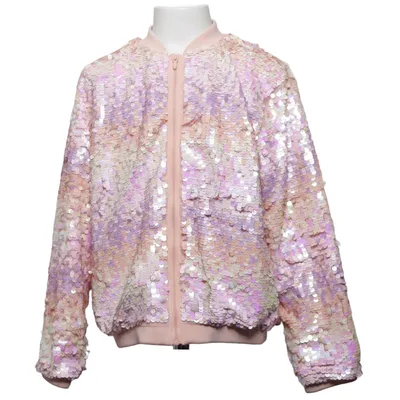 Bomberjack (Roze, Meerkleurig) van H&M Polyester