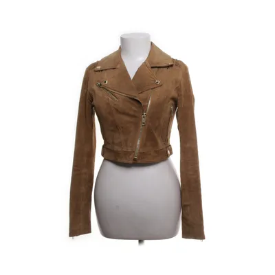 Bikerjack (Bruin) van Rockandblue Leer, Polyester