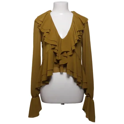 Bluse (Gul) fra Zara Polyester