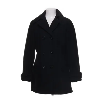 Pea coat (Black) from Eddy's Jackets Polyamide, Polyester, Wool