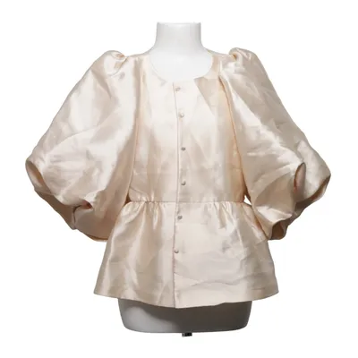 Top péplum (Beige) de Bubbleroom Occasion Polyester recyclé