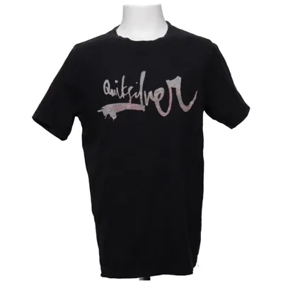 T-shirt (Black) from Quiksilver Cotton