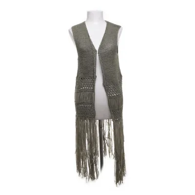 Gilet (Groen) van Zara Knit Acryl, Nylon