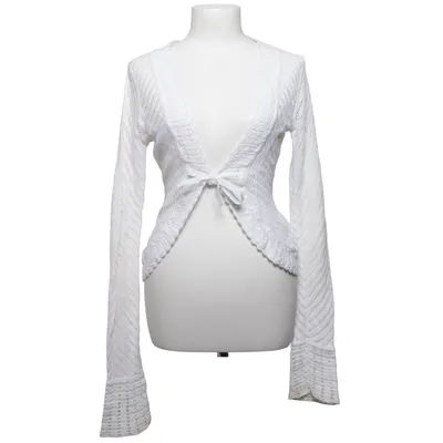 Cardigan cache-cœur (Blanc) de ESPRIT Coton