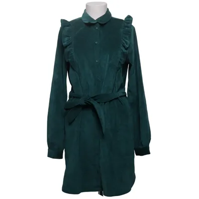 Robe chemise (Revw18 Fine Cord Ruffle Dress) de Revelation Élasthane, Nylon, Polyester