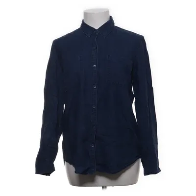 Chemise en jean (Bleu) de Mango Denim & Tees Coton, Lin
