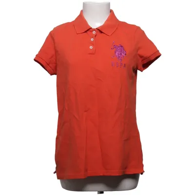 Pikétröja (Röd) från U.S. Polo Assn. Bomull, Elastan