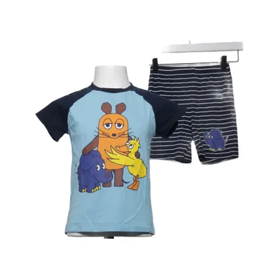 Pyjamasz (Blå, Hvid, Flerfarvet) fra DieMaus Bomuld