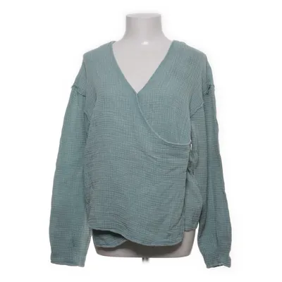Wickelbluse (Grün) von Bonprix Baumwolle