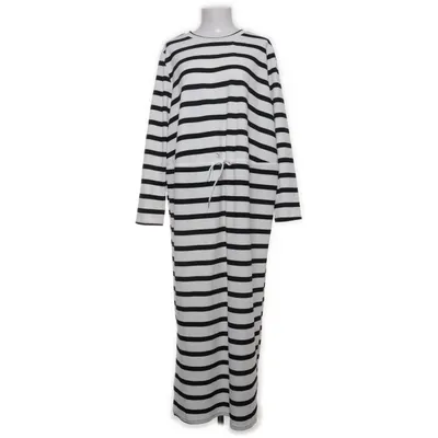 Robe longue (Noir, Blanc) de Shein Curve Élasthane, Polyester