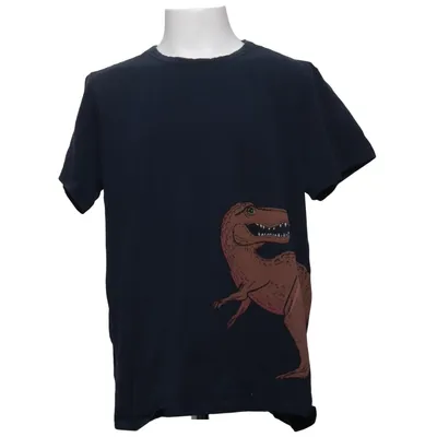 T-shirt (Blå) fra The Striped Cat Elastan, Økologisk bomuld