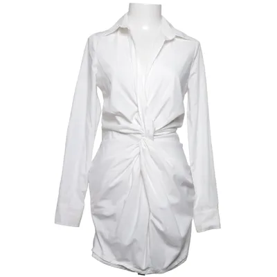 Kjole (Hvid) fra PrettyLittleThing Bomuld, Polyester