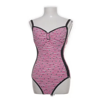 Swimsuit (Pink, Black, White) from Lidea Elastane, Polyamide