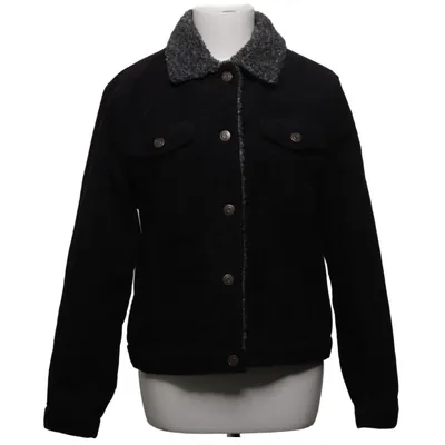 Jakke (Sort) fra Topshop Moto Bomuld, Polyamid, Polyester
