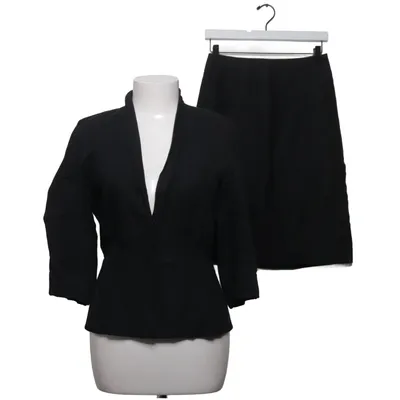 Skirt suit (Black) from Simple Acetate, Linen