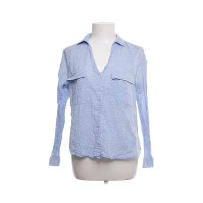 Hemd (Blau, Weiß) von Zara Basic Baumwolle