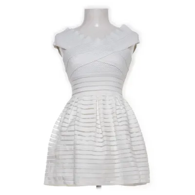 Klänning (Vit) från Showpo Elastan, Polyester