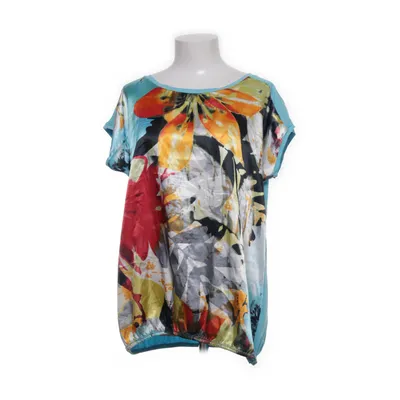 Top (Blauw, Meerkleurig) Katoen, Elastaan, Polyester