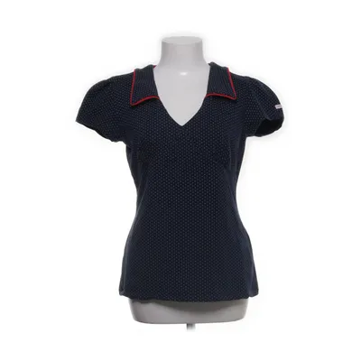 Top (Blauw, Wit, Rood) van Mademoiselle Yéyé Katoen, Elastaan