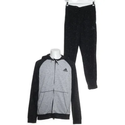 Mjukisset (Svart, Grå) från Adidas Bomull, Polyester, Viskos