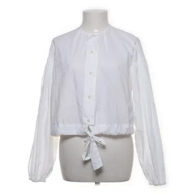 Blouse (Wit) van Marc O'Polo Katoen, Linnen