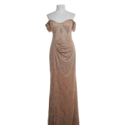 Evening gown (Gold, Brown)