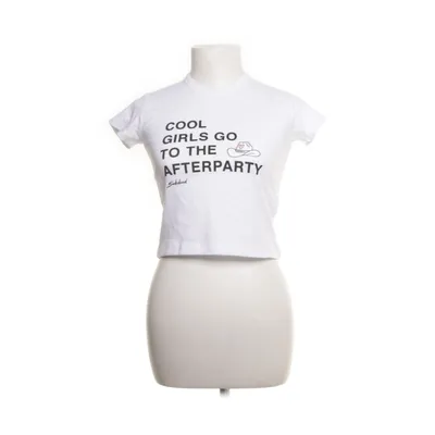 Crop Top (Weiß) von Subdued Baumwolle