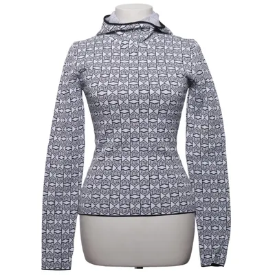 Capuchon sweater (Zwart, Wit) van Jet Set Polyester, Viscose