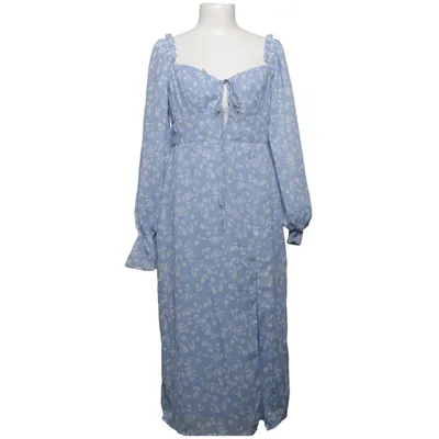 Jurk (Blauw, Wit) van NLY Trend Polyester