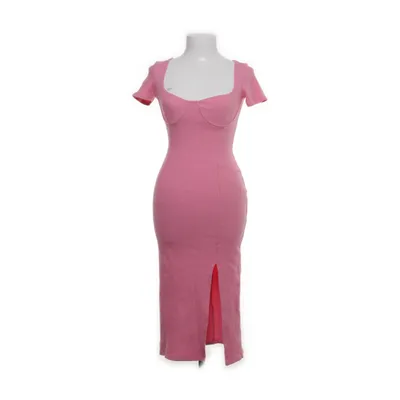 Jurk (Roze) van Bershka Acryl, Katoen, Elastaan