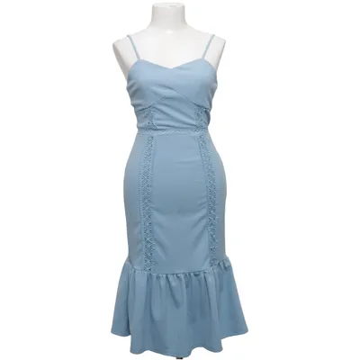 Maxi jurk (Blauw) van Miami Elastaan, Polyester