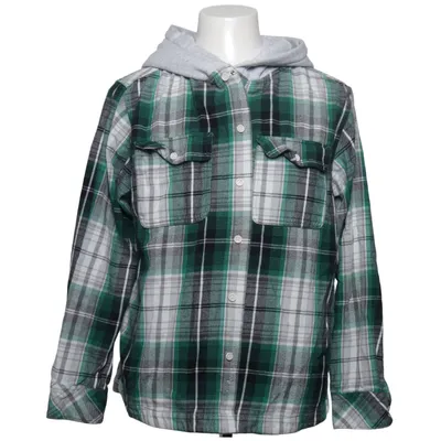 Flannel shirt (Green, Gray, Black, White) from Vailent Cotton, Polyester, Viscose