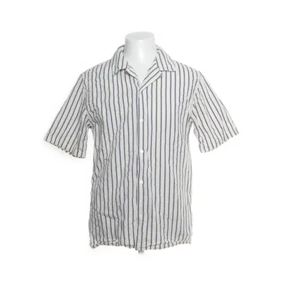Korte mouwen shirt (Wit, Blauw) van Octobre Éditions Organisch katoen